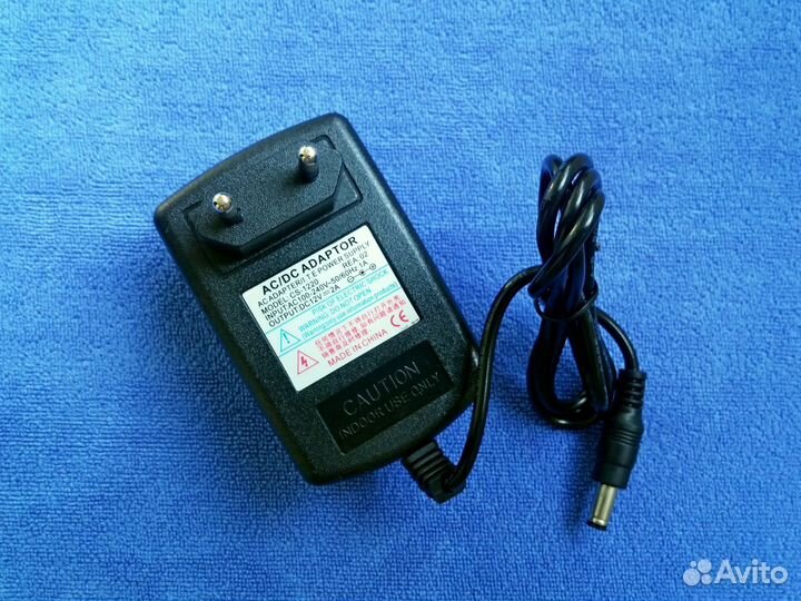 Блок питания постояннго тока 12В 2А Dc 5,5-2,5 mm