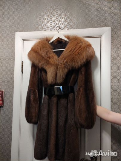 Шуба норковая 42 44