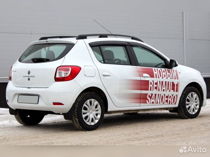 Рейлинги на Renault Sandero (2014- )