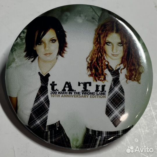 Значки Тату tatu t.A.T.u