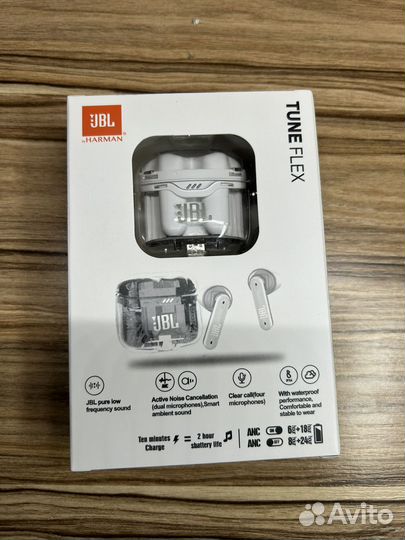Беспроводные наушники jbl tune flex