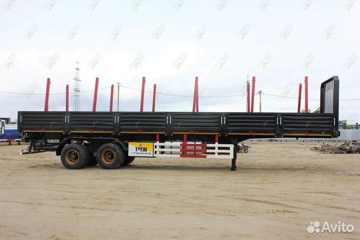 Полуприцеп бортовой AMUR LYR9500JSR, 2023