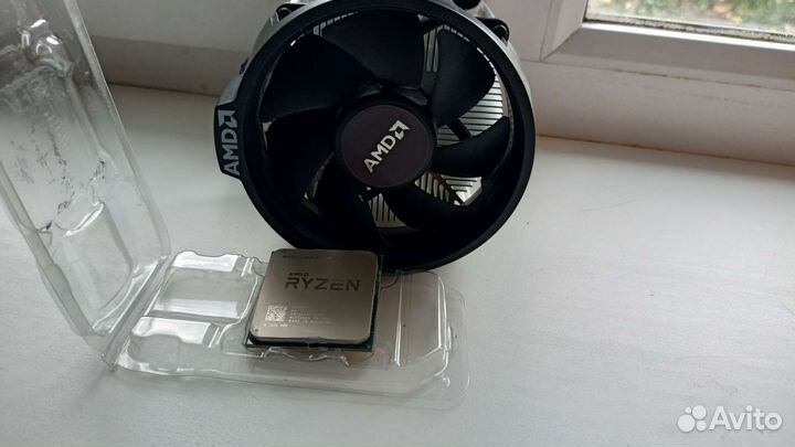 Процессор am4 amd ryzen 5 1400 с куллером