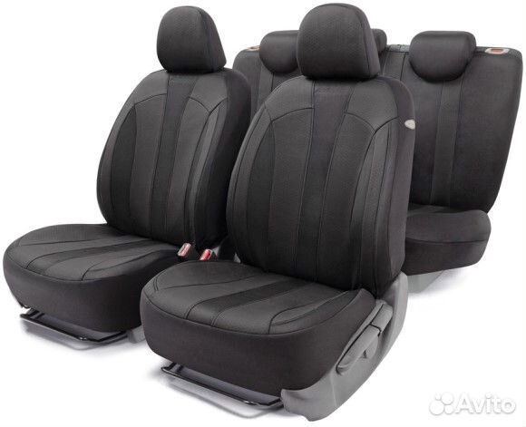 Чехлы универсальные Performance /черный/ полиэстер