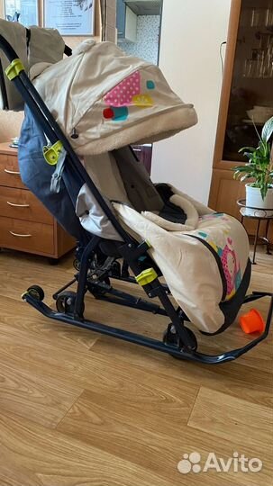 Санки коляска ника