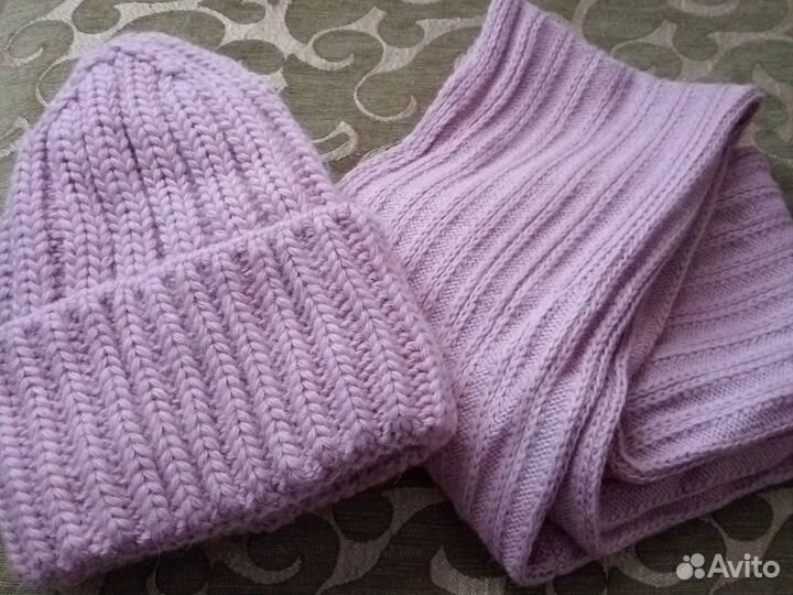 Шапка+снуд, комплект