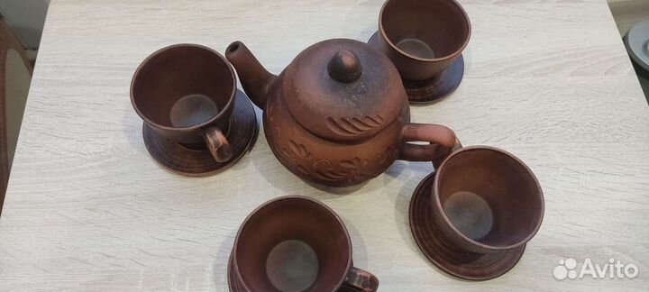 Чайник глиняный