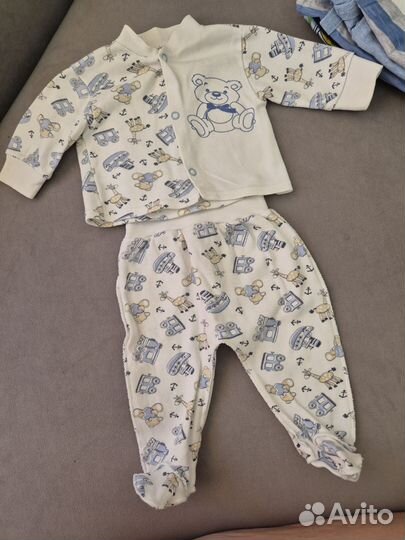 Пакет вещей для новорожденного