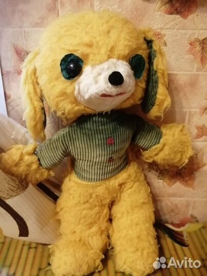 Игрушка собака СССР