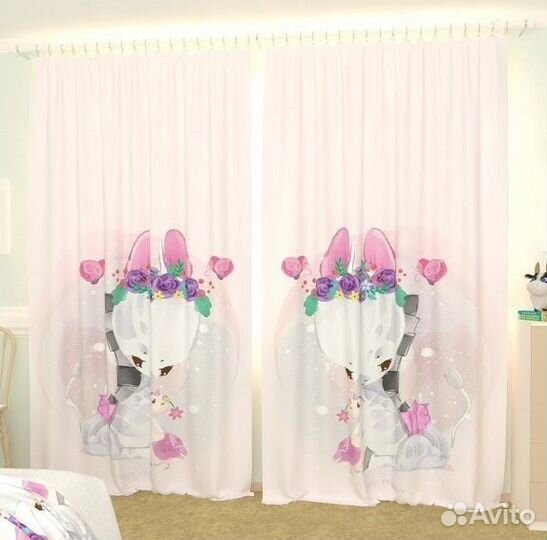 Новые фотошторы для детской