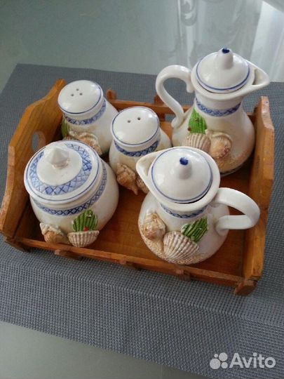 Набор под специи,чайник, кружка СССР