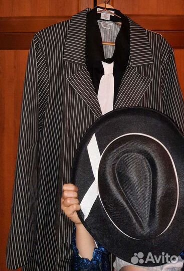 Костюм мужской Гангстер XL