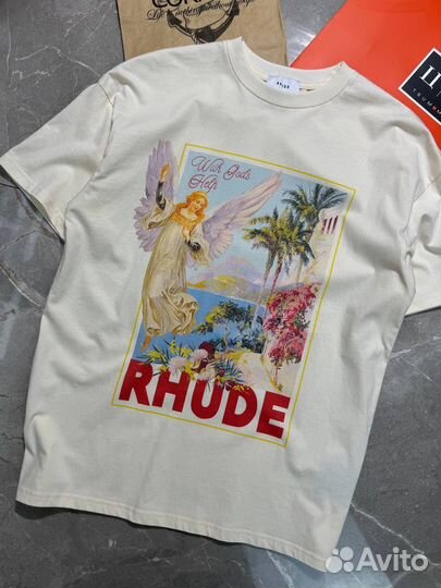 Футболка Rhude Топ 2024