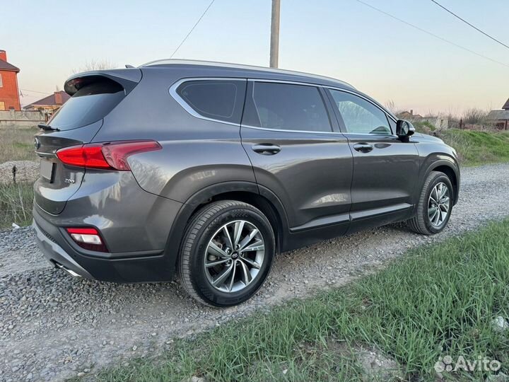 Hyundai Santa Fe 2.0 AT, 2019, 90 277 км