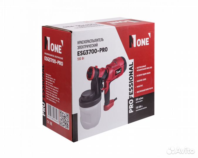 Краскопульт number ONE ESG3700-PRO