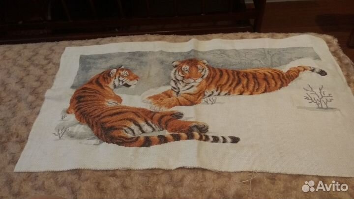 Картина вышитая крестом