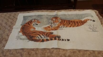 Картина вышитая крестом