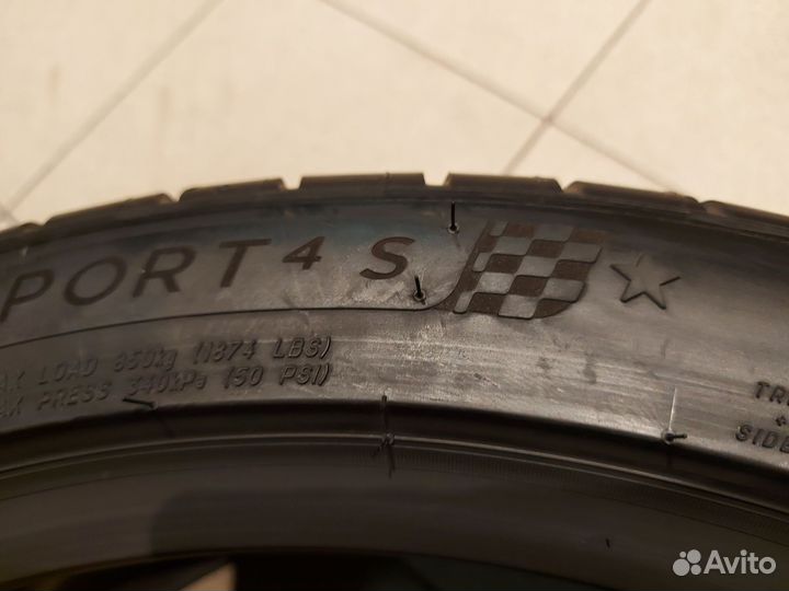 Michelin Pilot Sport 4 S 275/35 R20 и 285/35 R20