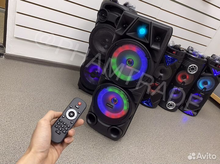 Блютуз колонка большая 80 ватт арт.152