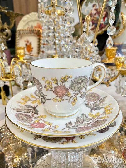Чайное трио Wedgwood Lichfield Англия