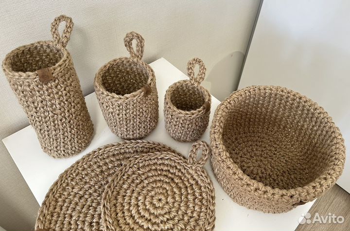 Набор для кухни из джута