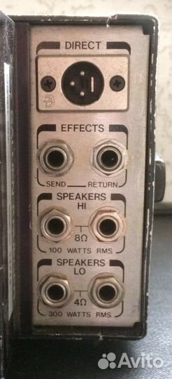 Басовый Gallien Krueger rb800 США есть кабинет