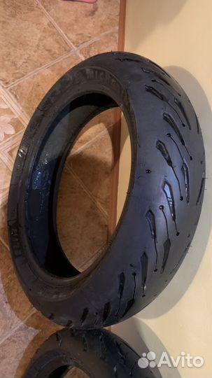 Michelin road 5 trail 120/70 r19 и 170/60 r17