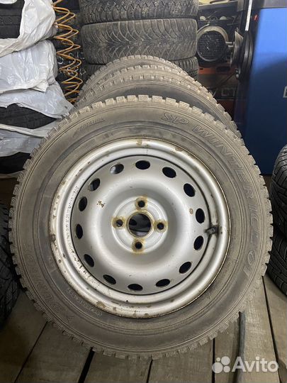 Колеса в сборе r15 зимние