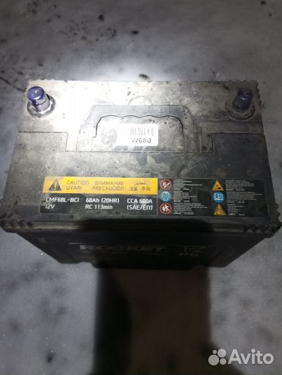 Аккумулятор 68 ah Азия