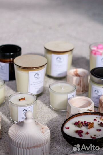 Свечи из соевого воска