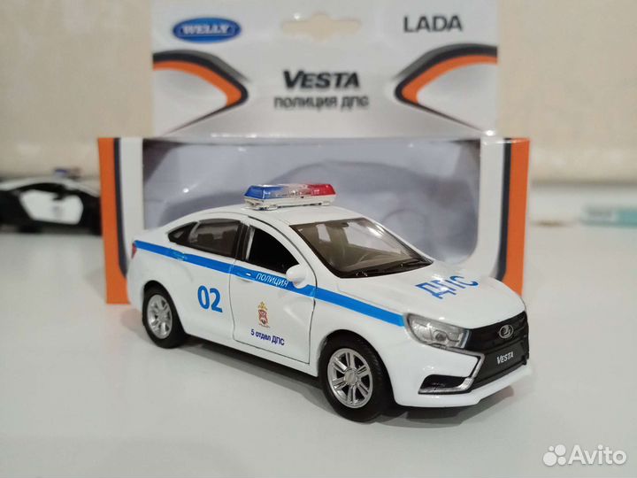 Welly LADA Vesta полиция дпс