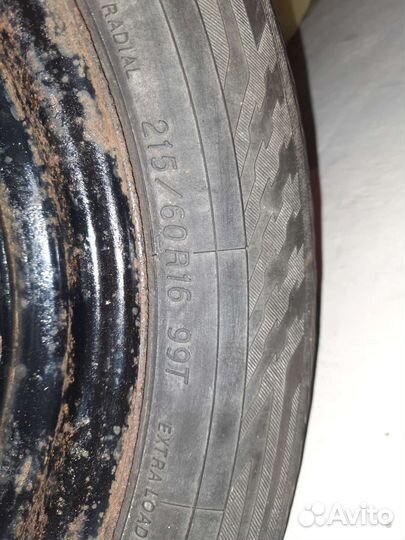 Комплект зимних колес r16