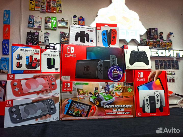 Nintendo Switch приставки, Обмен