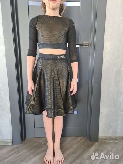 Костюм для тренировок бально-спортивныз танцы