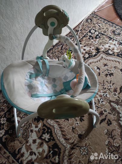 Детские электронные качели для новорожденных