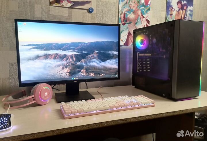 Игровой пк GT 1030, SSD, Core i3, 8гб озу