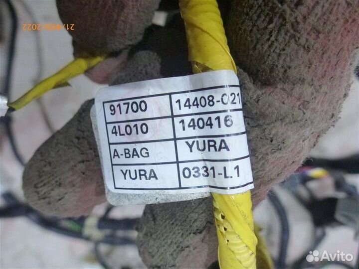 Проводка салона Hyundai Solaris RB G4FC 2013