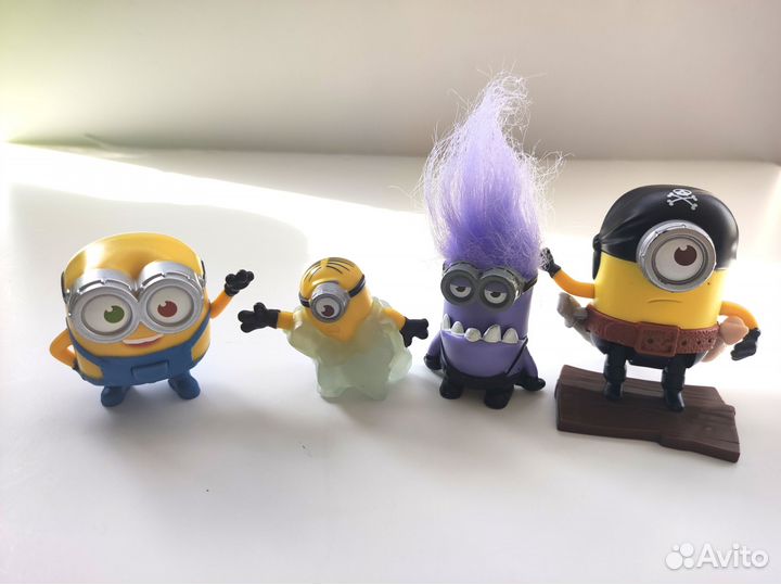 Миньоны из макдональдса набор