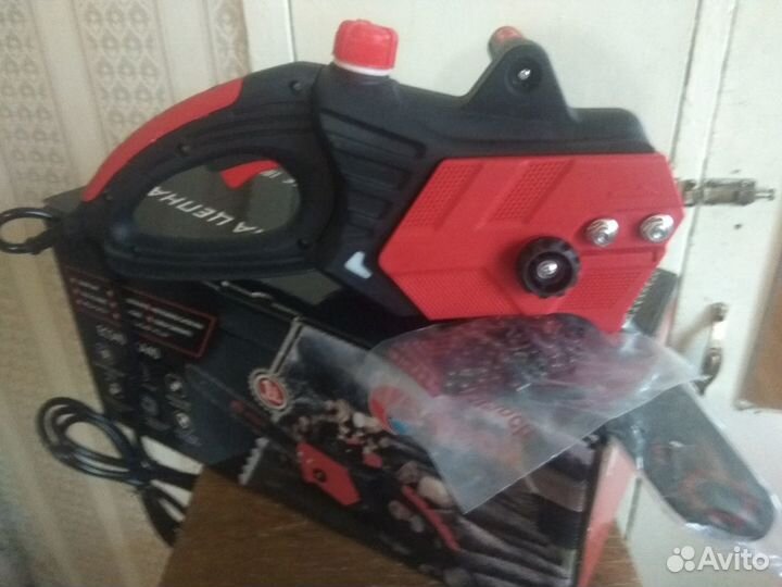 Электрический пила цепная едон