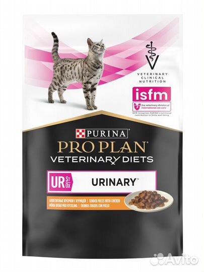 Корм для кошек Purina при мкб (Пурина)