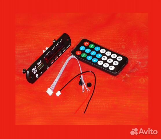 Модуль плеер Bluetooth мр3 FM радио USB Aux