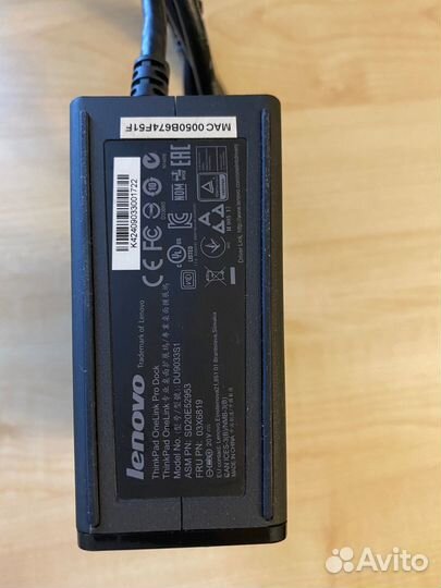 Докстанция lenovo