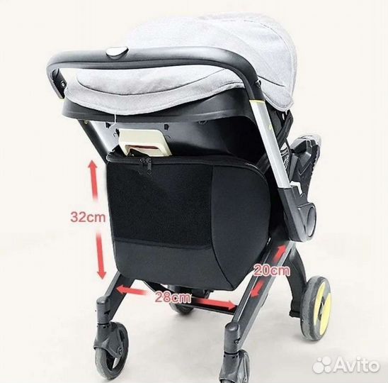 Сумка рюкзак для коляски-автокресла foofoo и doona