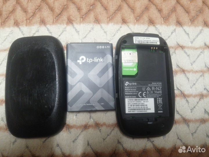 Переносной 4g Wi-Fi роутер, любой оператор