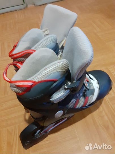 Роликовые коньки размер 39