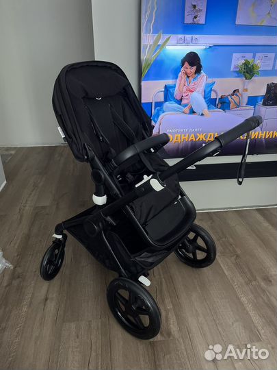 Коляска bugaboo fox 2 total black 2 в 1