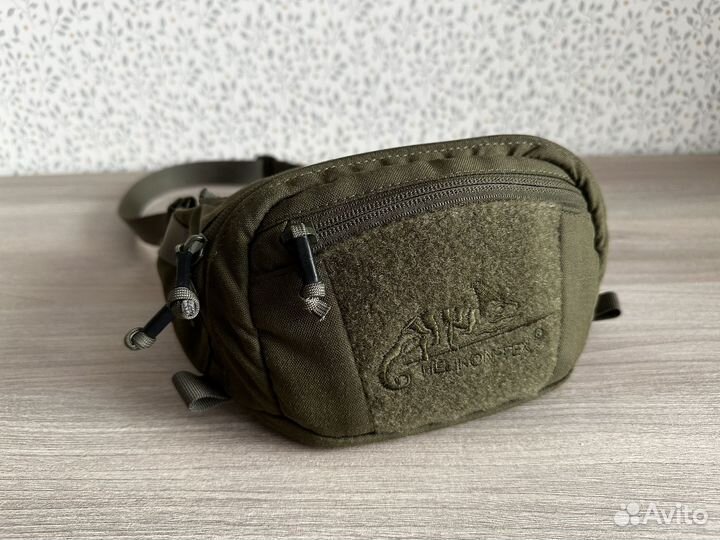 Сумка поясная Possum Helikon цвет Olive Green