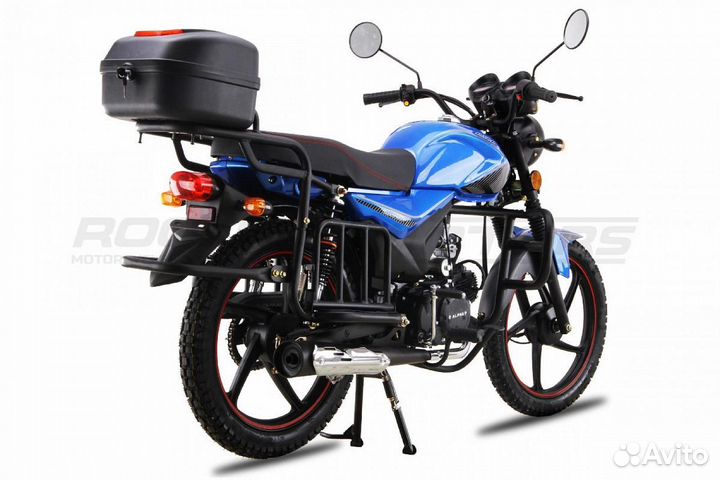Мопед rockot alpha tourist M-11 (синий глянцевый)