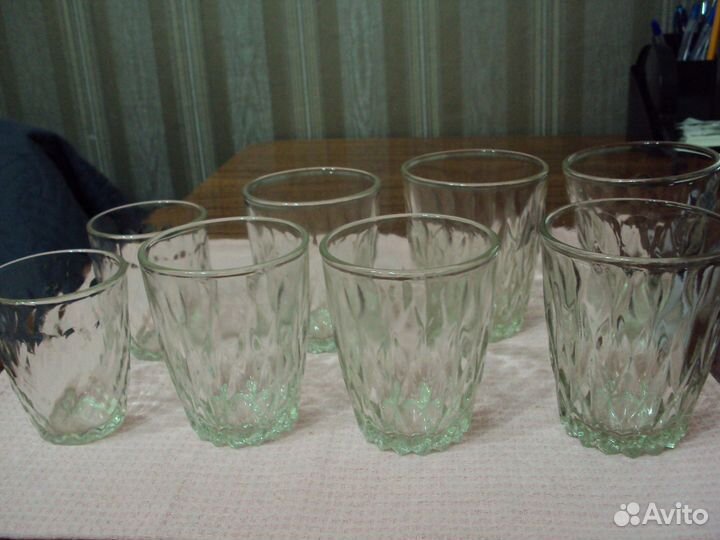 Стаканы и рюмки СССР Уршельск и Бор