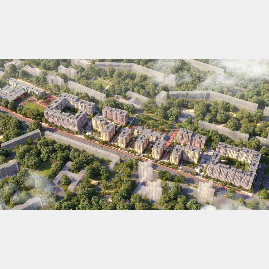 2-к. квартира, 69,5 м², 11/13 эт.